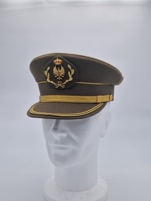 Gorra de Plato Representación Sub Teniente y Sub Ofial Mayor